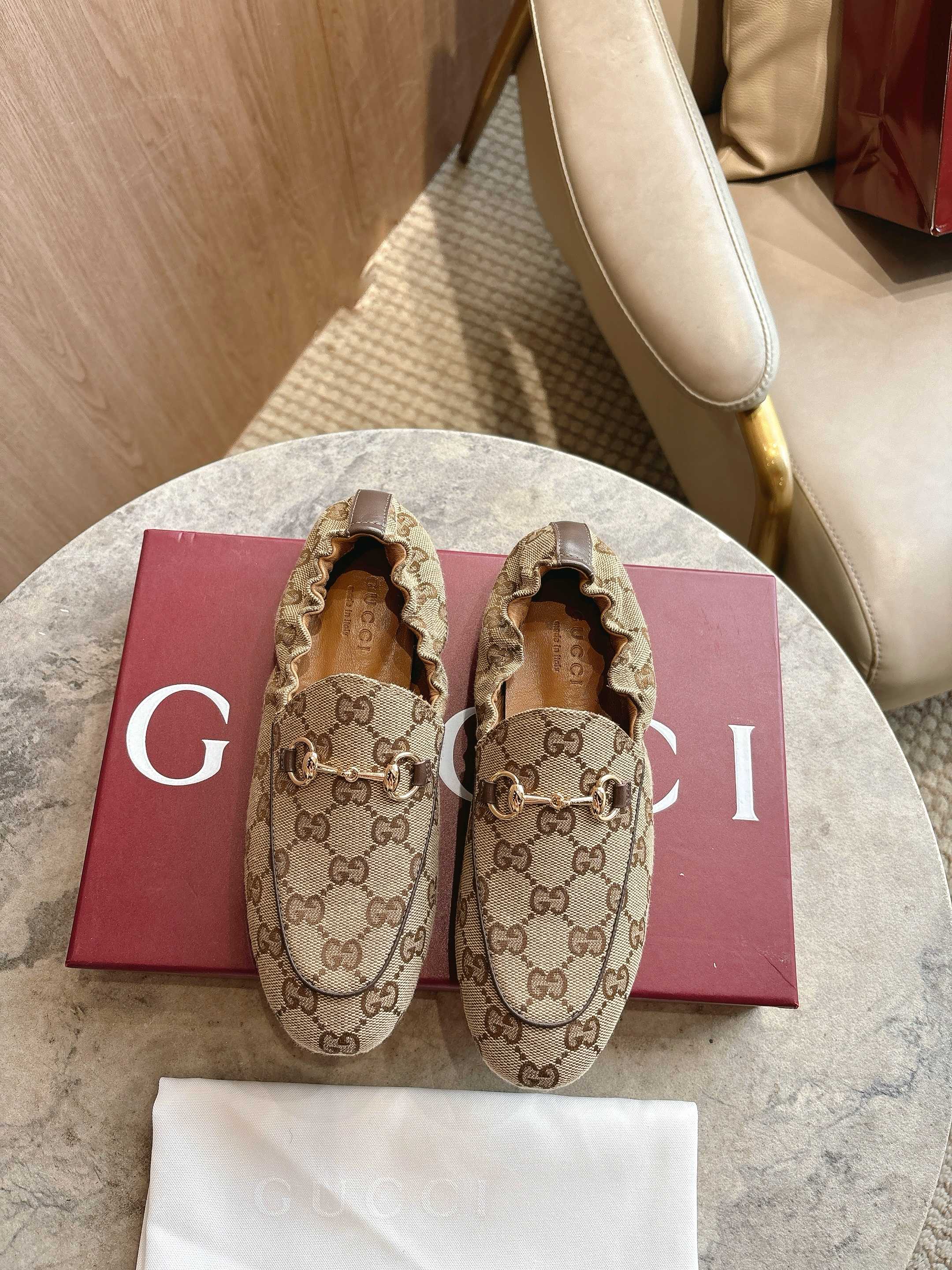 [TOP] GUCCI Loafers - Brown - 711 Luxury