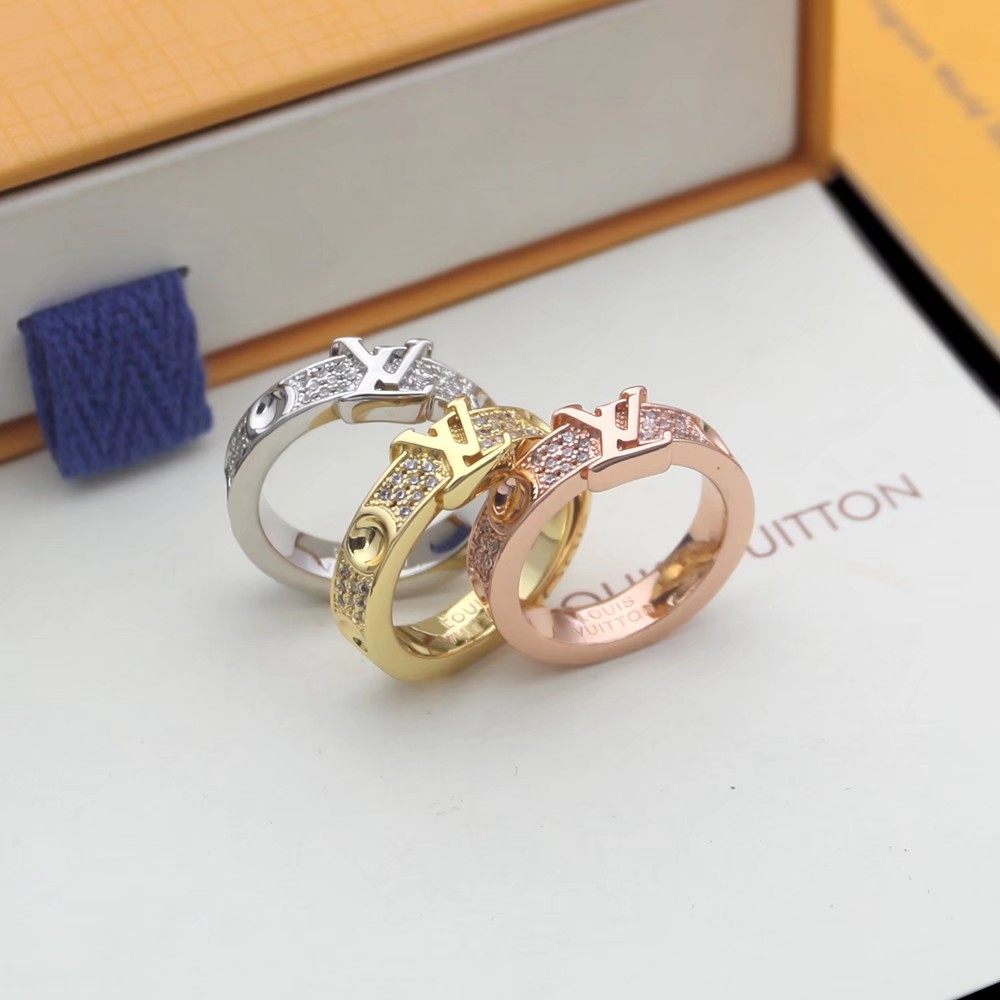 [TOP] Louis Vuitton LV Ring - 3 Colors - 711 Luxury