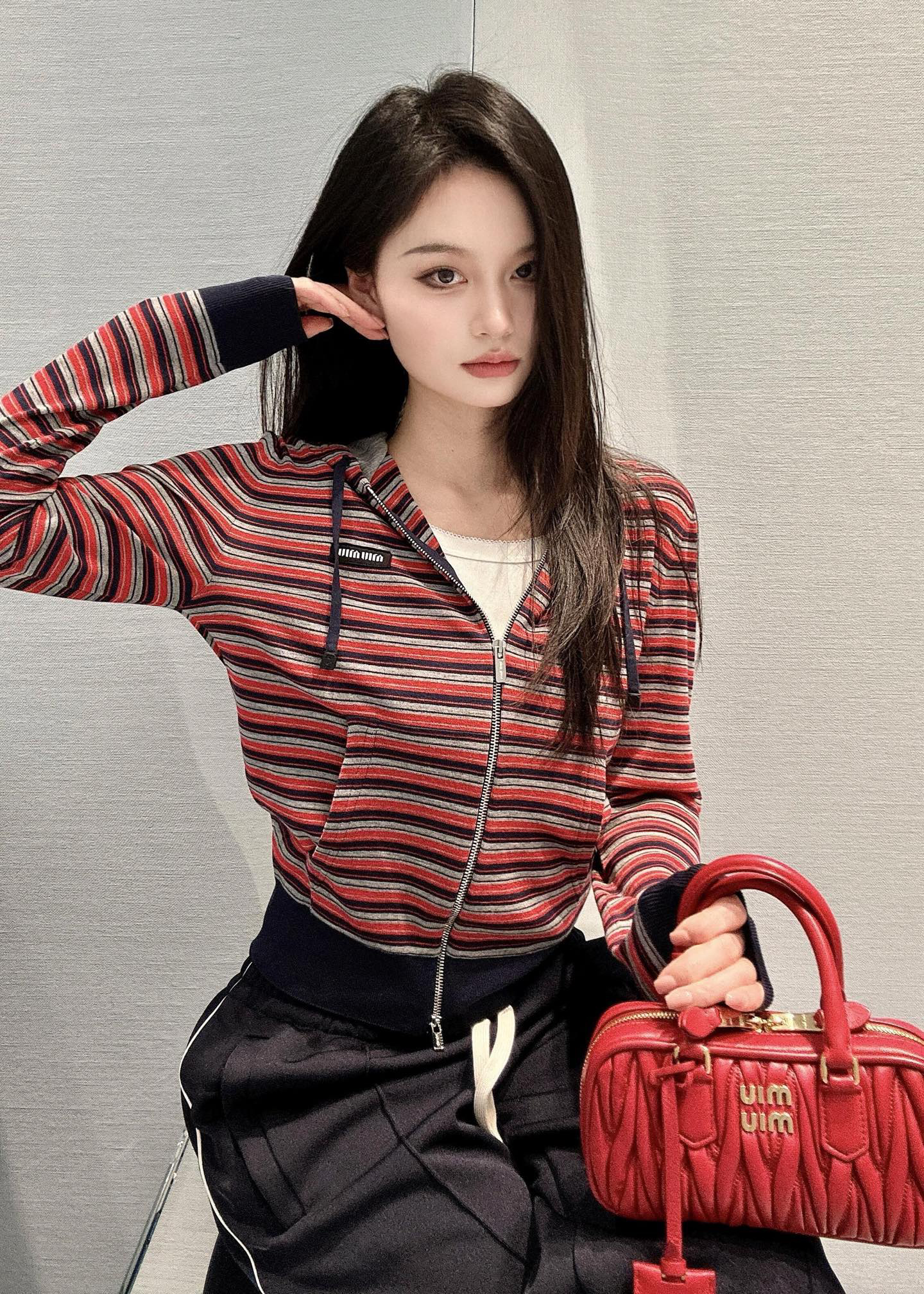 [TOP] Miu Miu  Jacket - Red