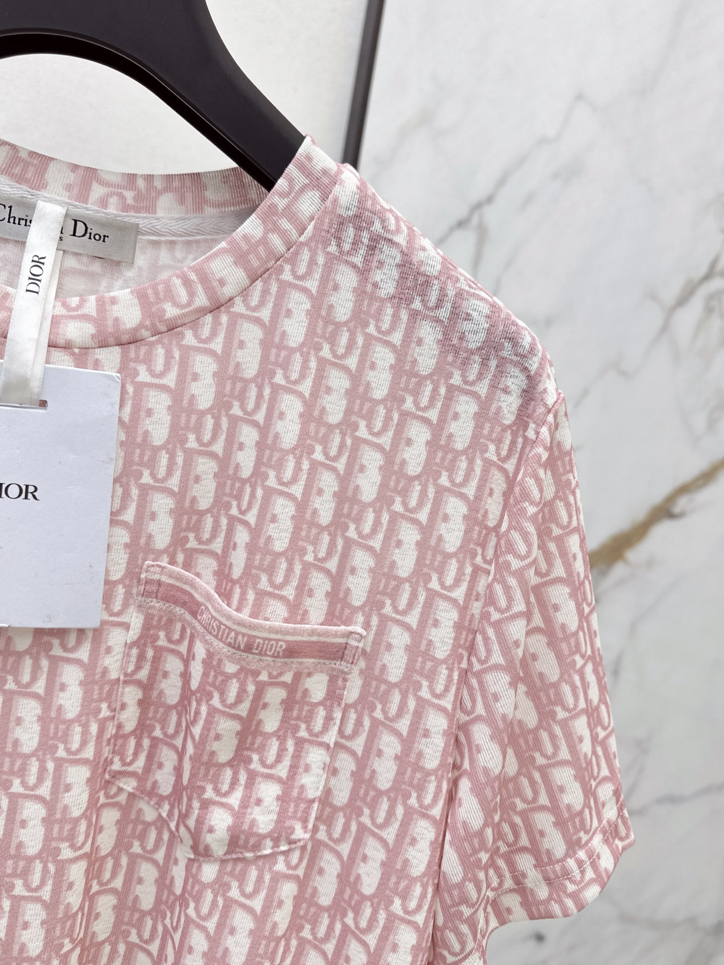 [TOP] Christian Dior T-shirt - Pink