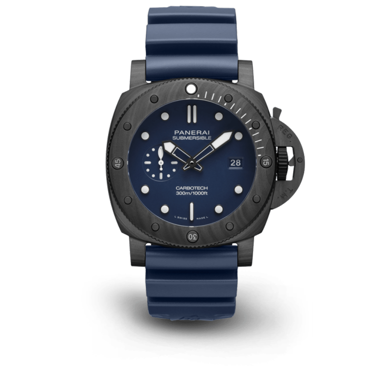 Submersible QuarantaQuattro CarbotechTM Blu Abisso 44mm