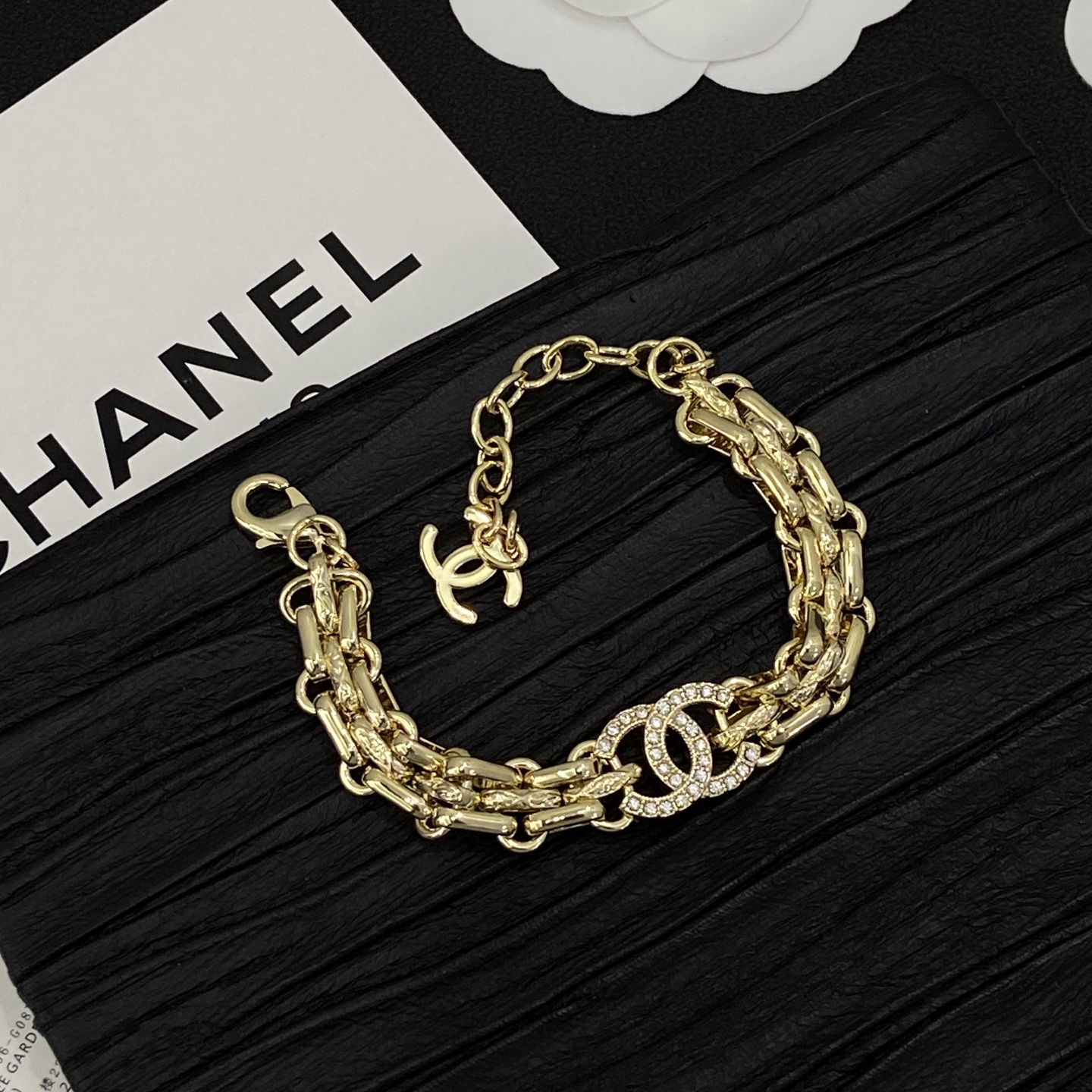 [TOP] CHANEL Earrings + Bracelet + Necklace Set - Gold - 711 Luxury
