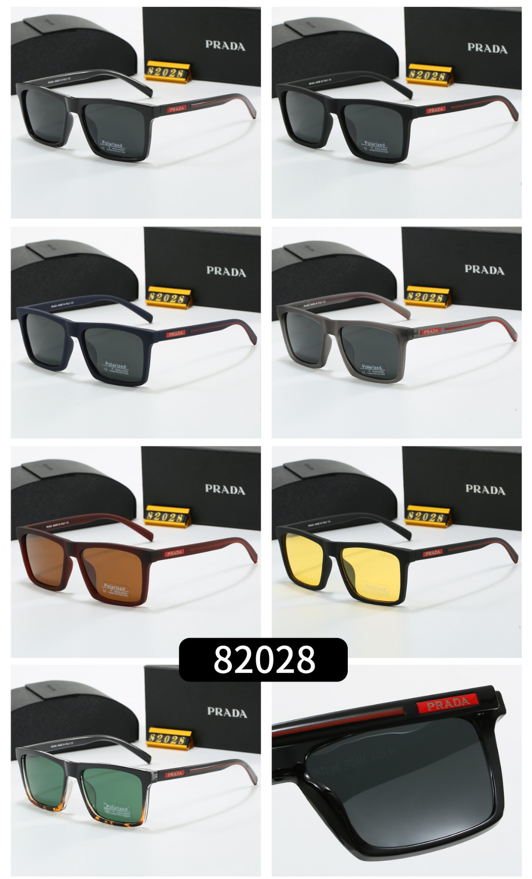 [TOP] PRADA Sunglasses - 7 Colors - 711 Luxury