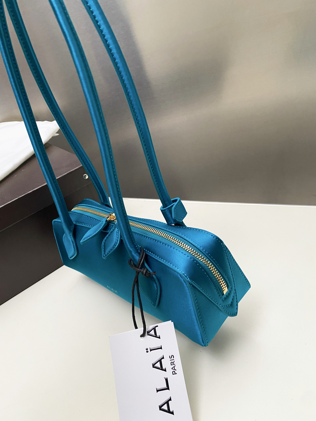[TOP] ALAIA LE TECKEL Bag  27*9*8 cm - Blue - 711 Luxury