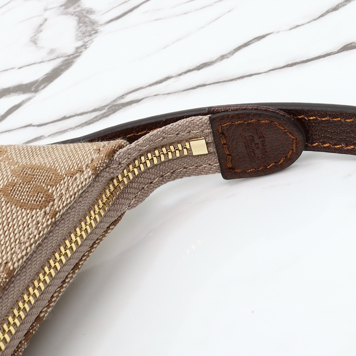 [TOP] GUCCI Lunetta Small Crossbody Bag 22×13×3cm - Brown