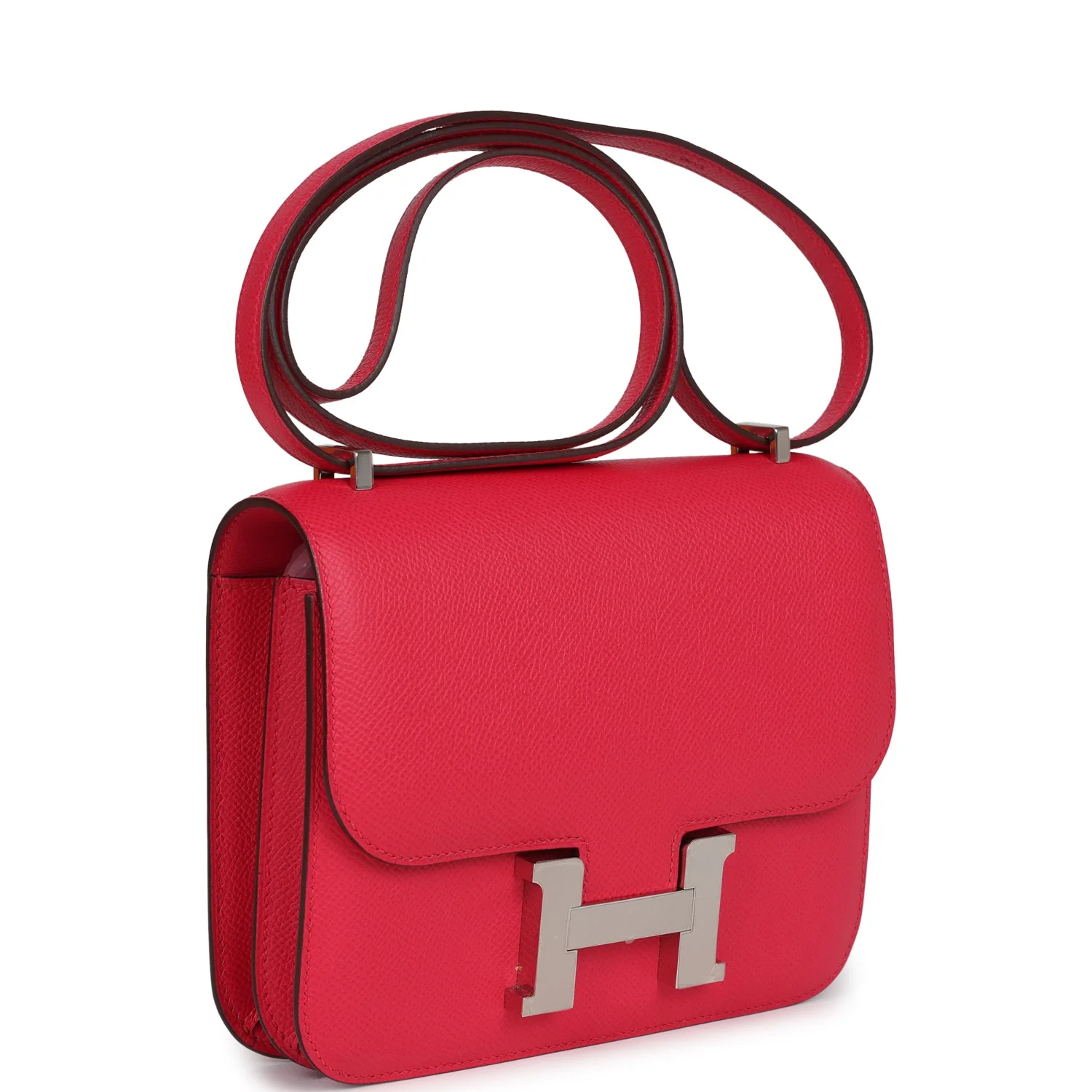 Hermes Constance Rose Extreme Epsom Palladium Hardware