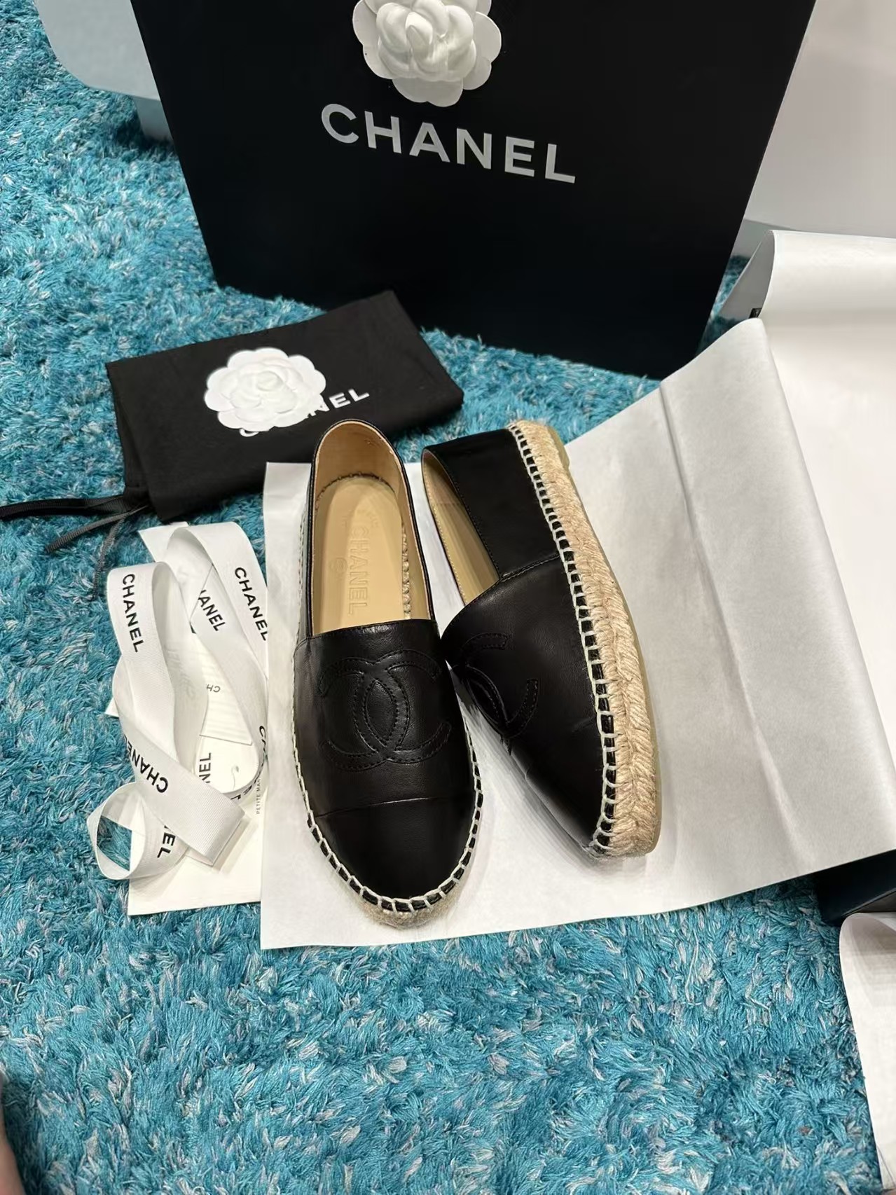 [TOP] CHANEL Fisherman's Shoes - Black - 711 Luxury