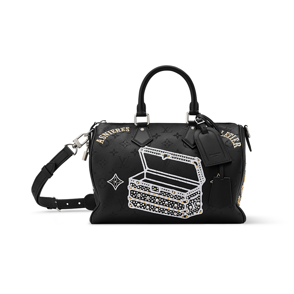 LOUIS VUITTON Speedy P9 Bandoulière 30 Jackets Autres Cuirs  #386469