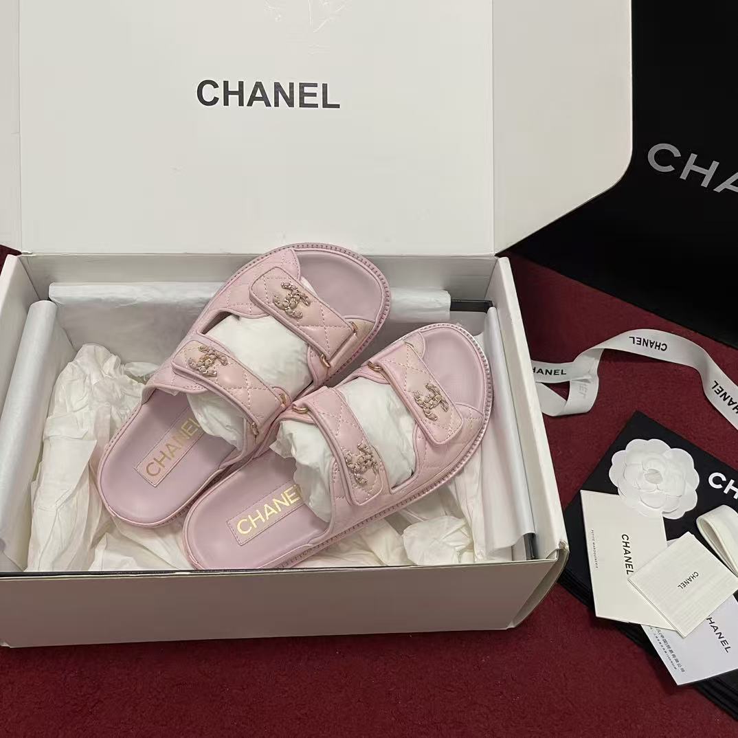 [TOP] CHANEL Sandals - Pink - 711 Luxury