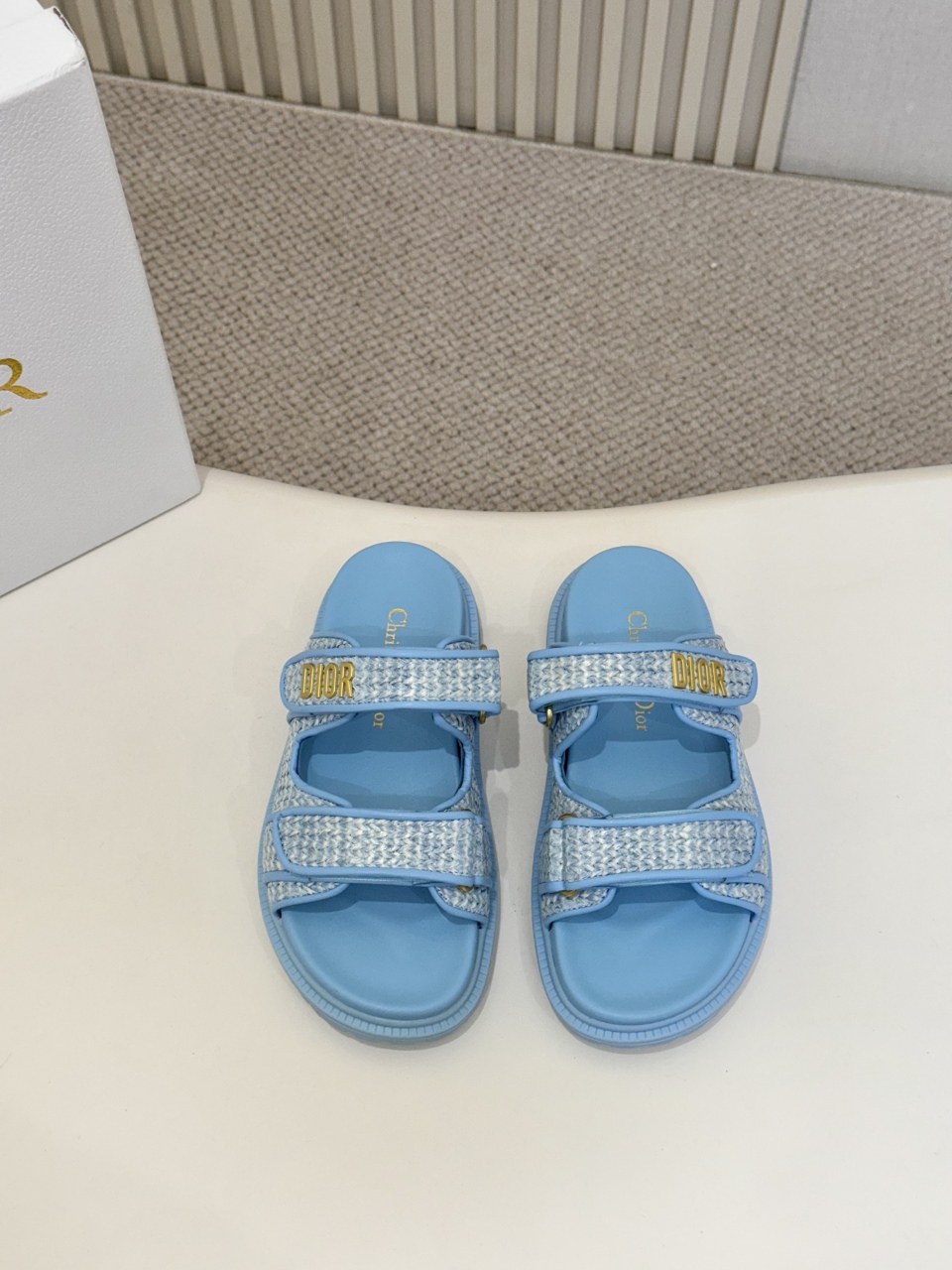[TOP] Christian Dior Sandals - Blue