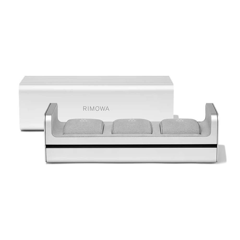 Rimowa Watch RIMOWA Aluminium Watch Case in Titanium for 3 Watches #387530 | Nigo Office