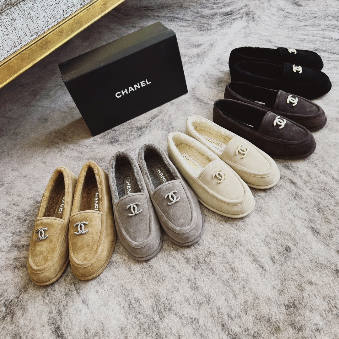 Chanel Shoes Chanel Wool Loafers #325571 | Nigo Office