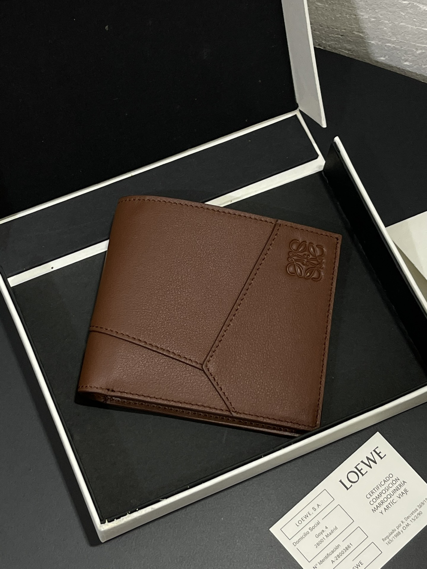 [TOP] LOEWE Wallet 11*10 cm - Brown - 711 Luxury