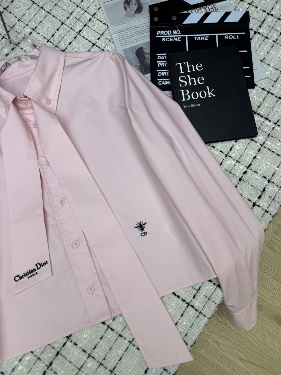 [TOP] Christian Dior Shirt -Pink