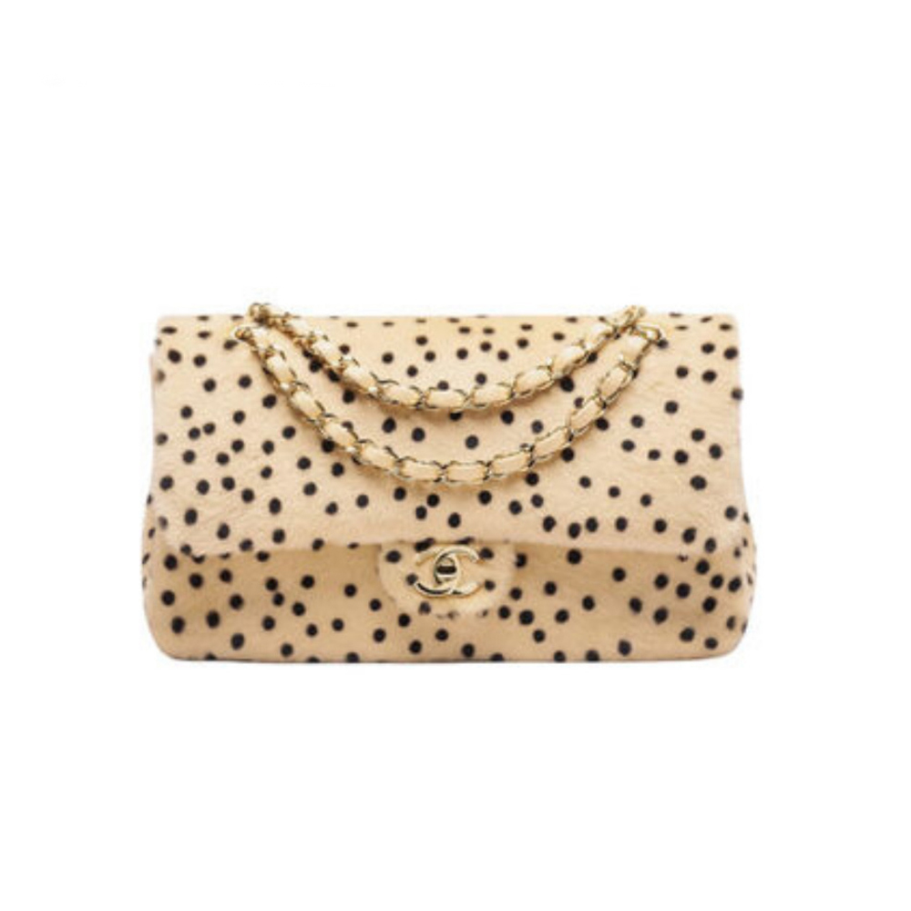 Chanel Bag Chanel Leopard Print Polka Dot Flap Bag #394326 | Nigo Office
