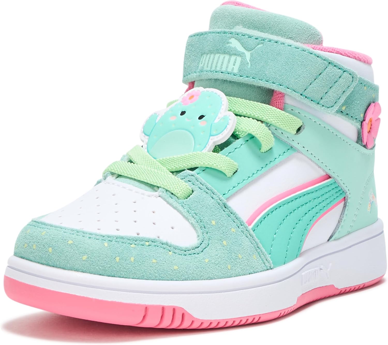 PUMA Kids Girls Rebound Layup Sl Graciela Sneakers Shoes Casual - Green