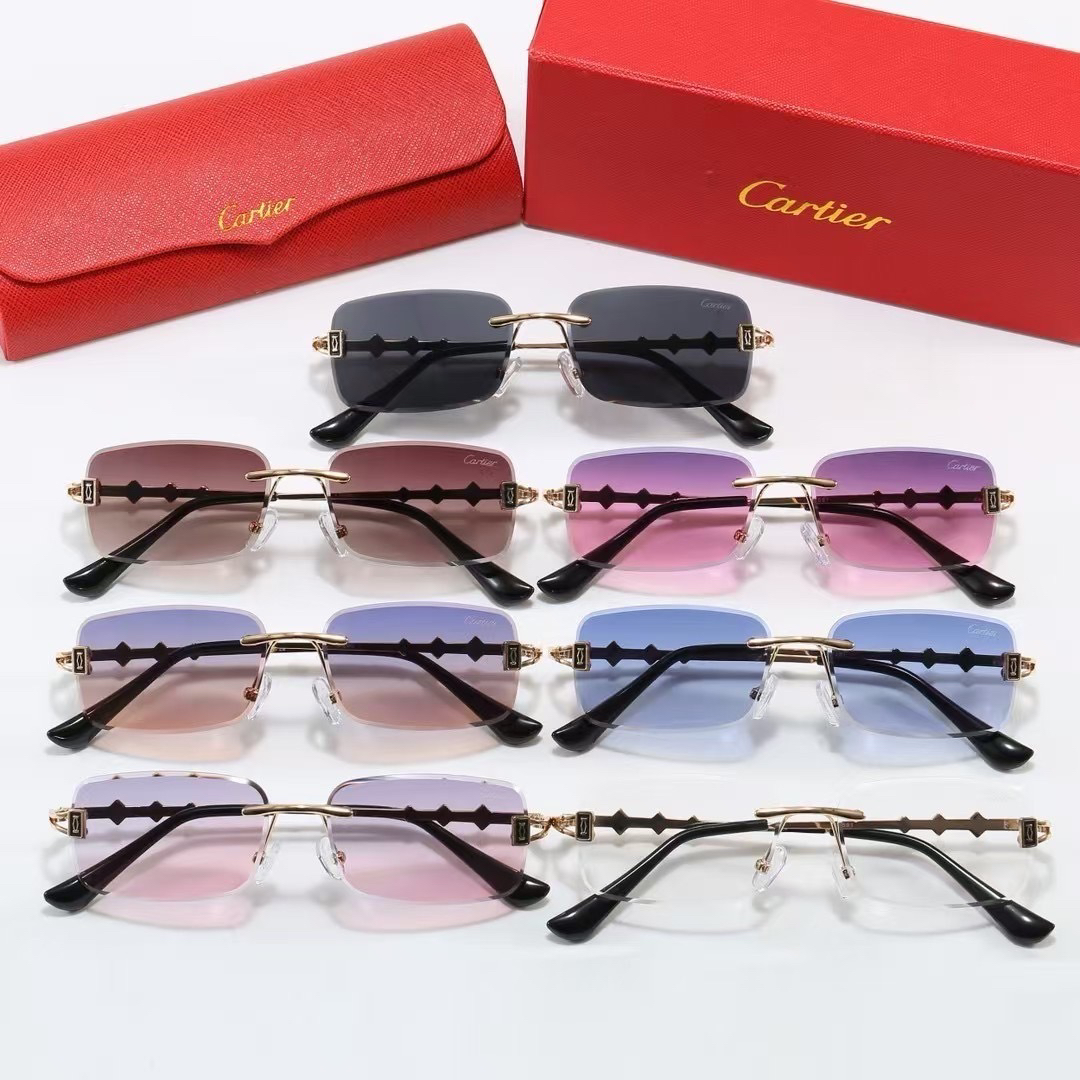 [TOP] Cartier Sunglasses - 7 Colors - 711 Luxury