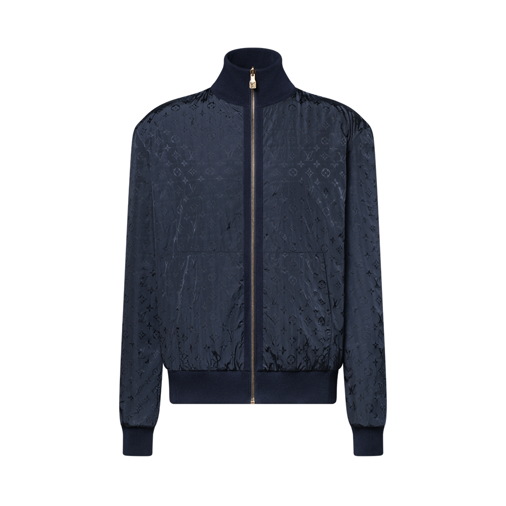 LOUIS VUITTON Reversible Nylon Hybrid Track Top #389573