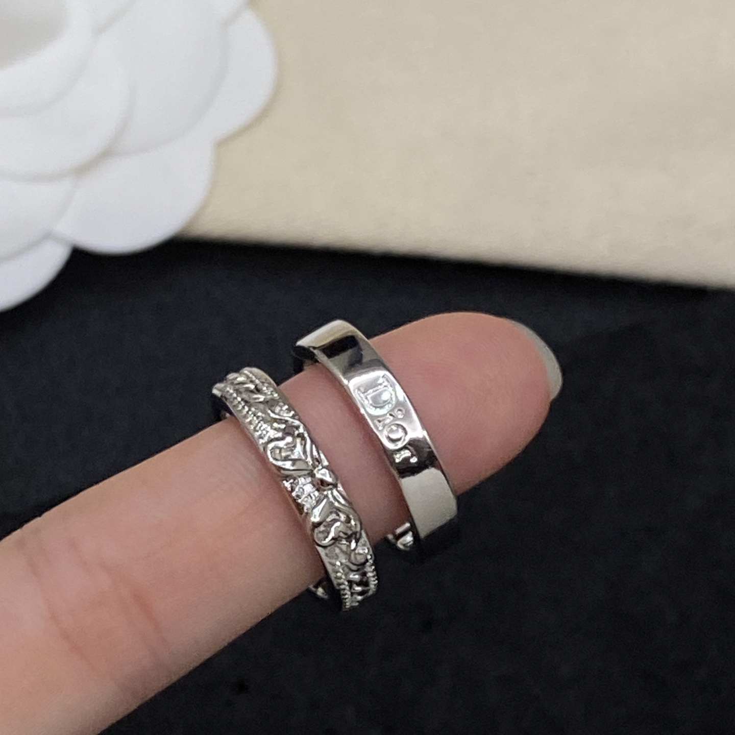 [TOP] Christian Dior Ring - 2 Color - 711 Luxury