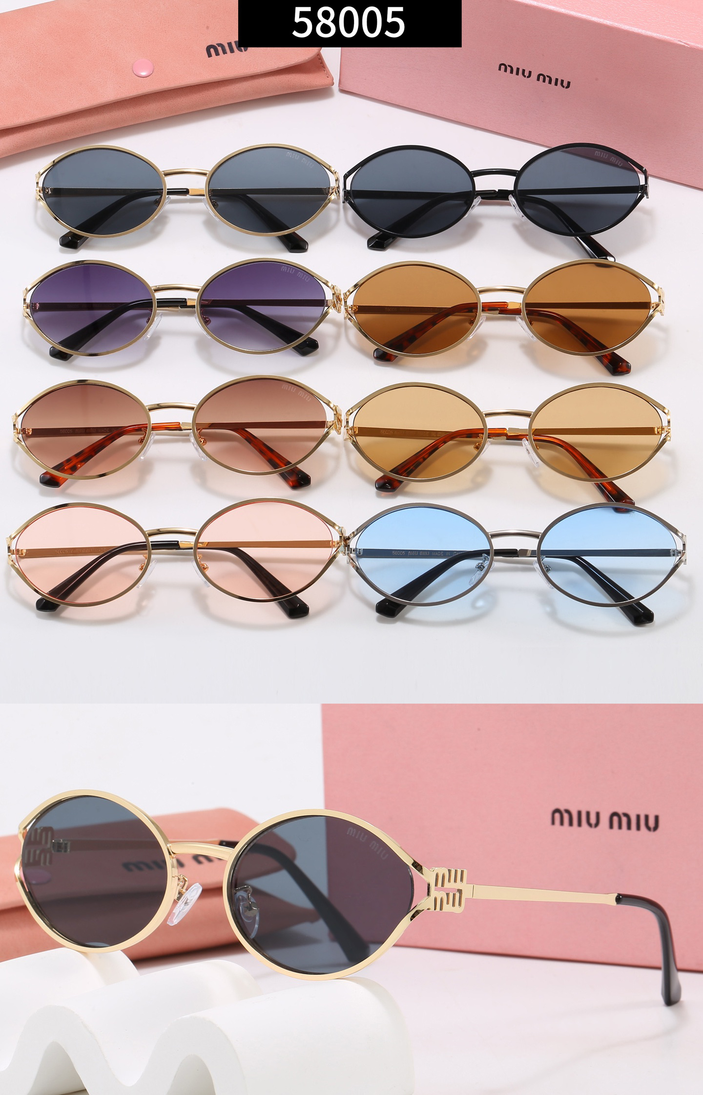 [TOP] Miu Miu Sunglasses - 8 Color - 711 Luxury