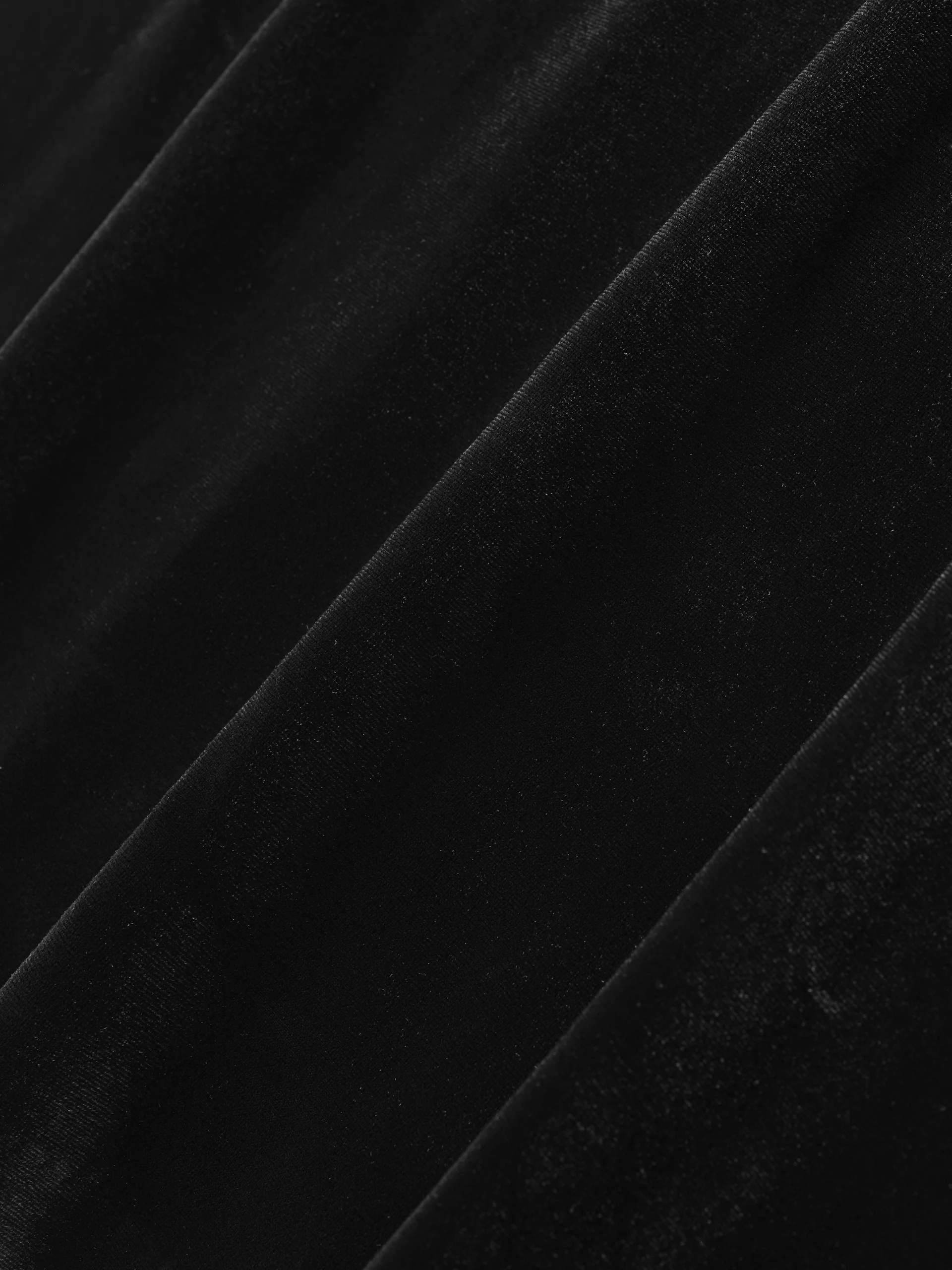 ESSENTIALS Womens Velour Classic Long Sleeve Tee