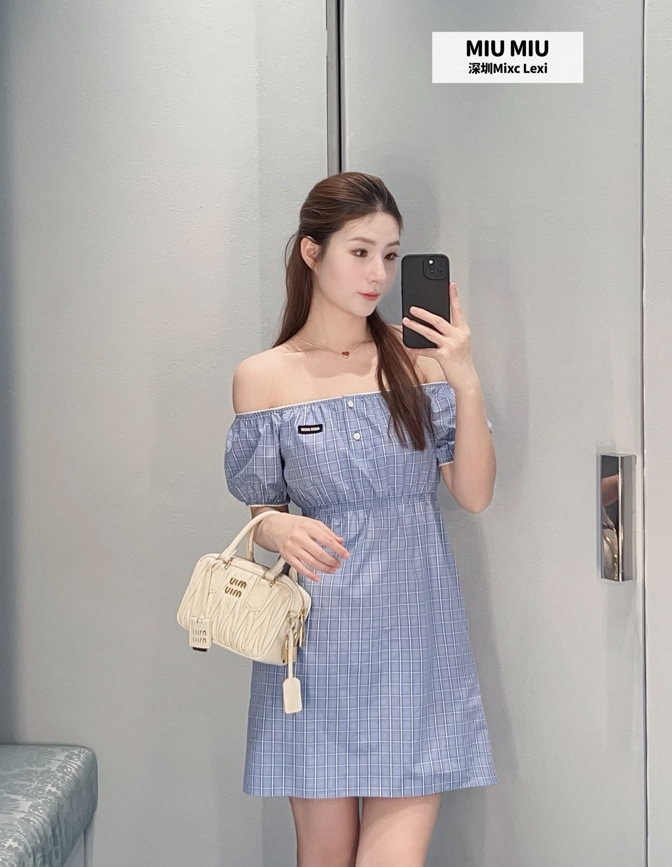 [TOP] Miu Miu  Dress - Blue