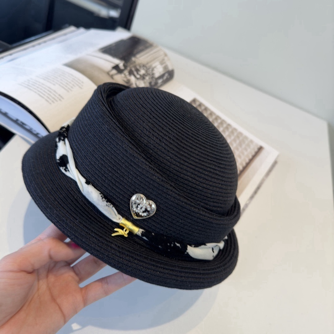 [TOP] CHANEL Hat - Black - 711 Luxury