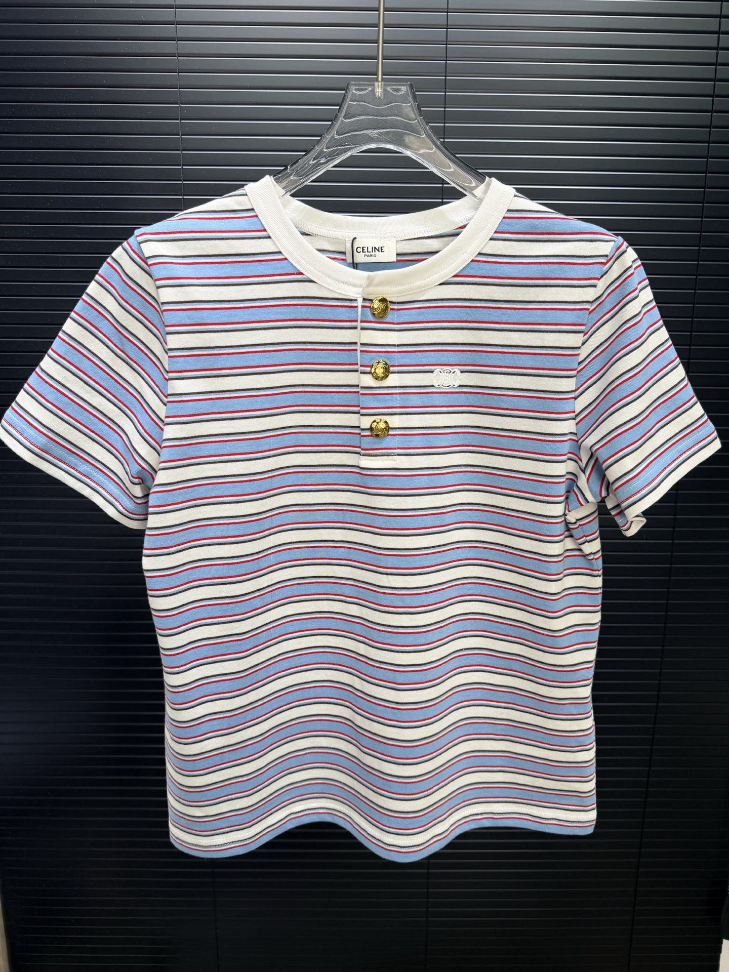 [TOP] CELINE T-shirt - Blue