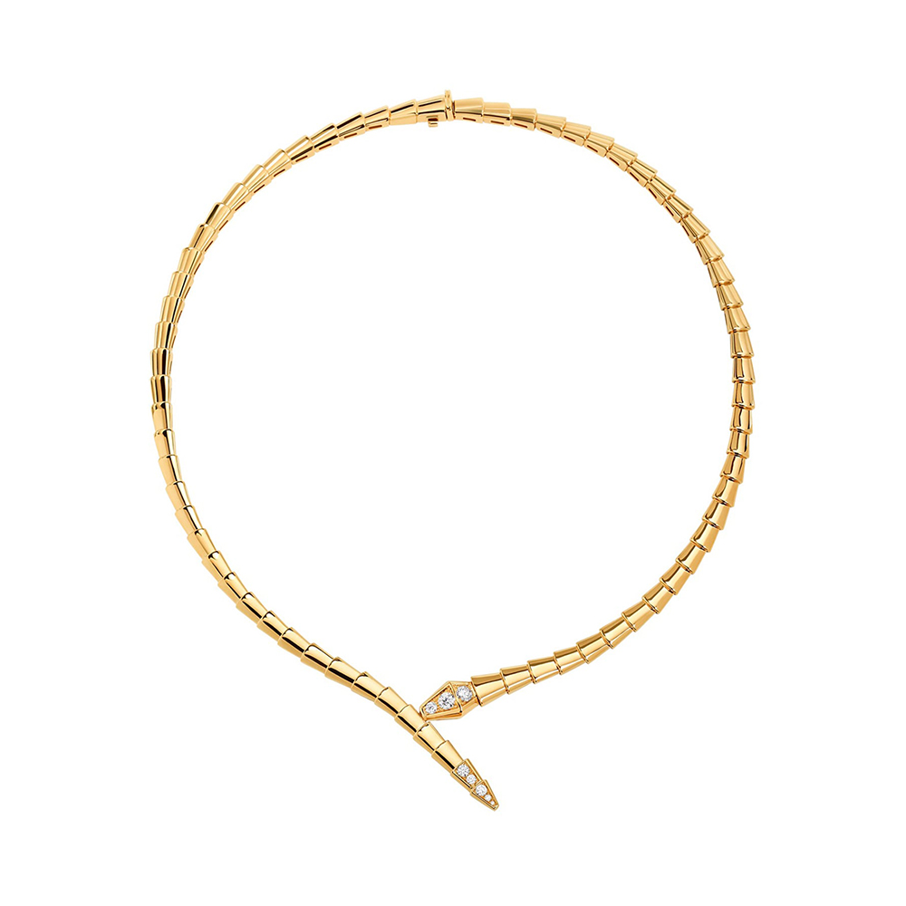 Bvlgari gold Jewelry Bvlgari Serpenti Viper Necklace Rose Gold Necklaces View 2 | Nigo Office