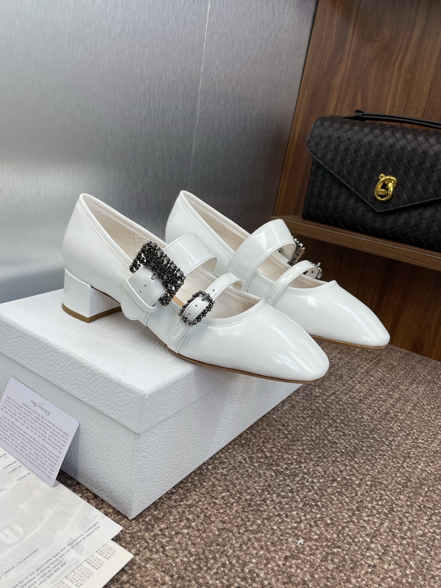 [TOP] Christian Dior D-Winter Low Heels Pumps - 2 Colors