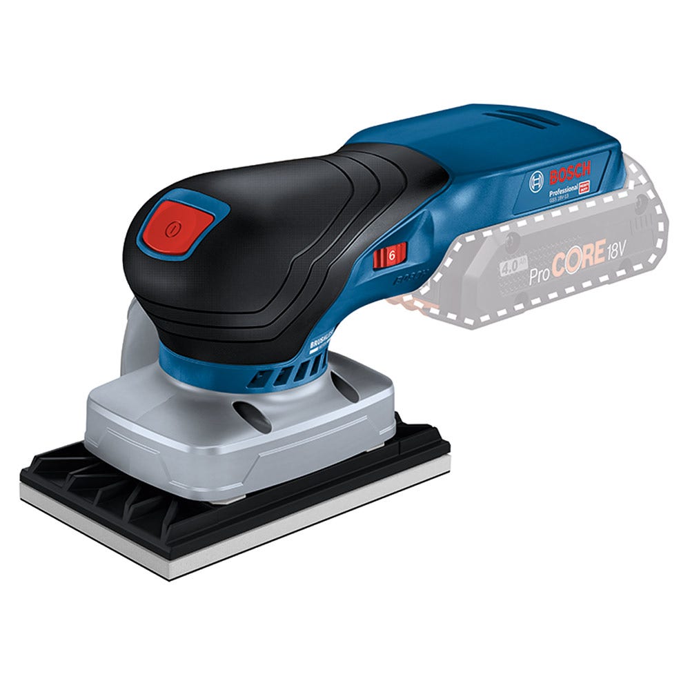 BOSCH 18V Brushless 3-in-1 Orbital Sander Skin GSS 18V-13 06019L0140