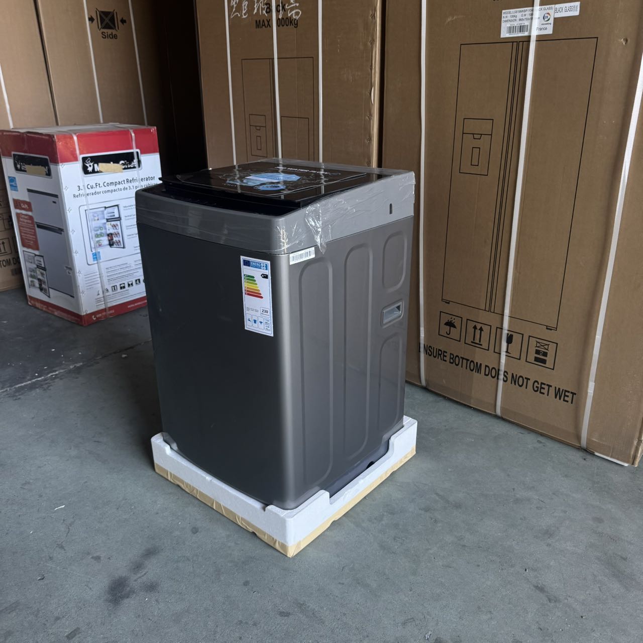 10kg fully automatic washing machine--0.3CBM