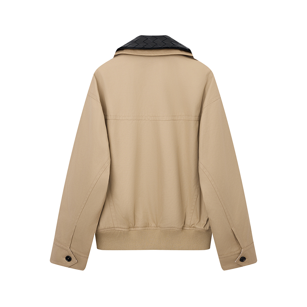 Bottega Veneta beige Accessory Bottega Veneta Cotton Twill Blouson in Beige #394980 View 2 | Nigo Office