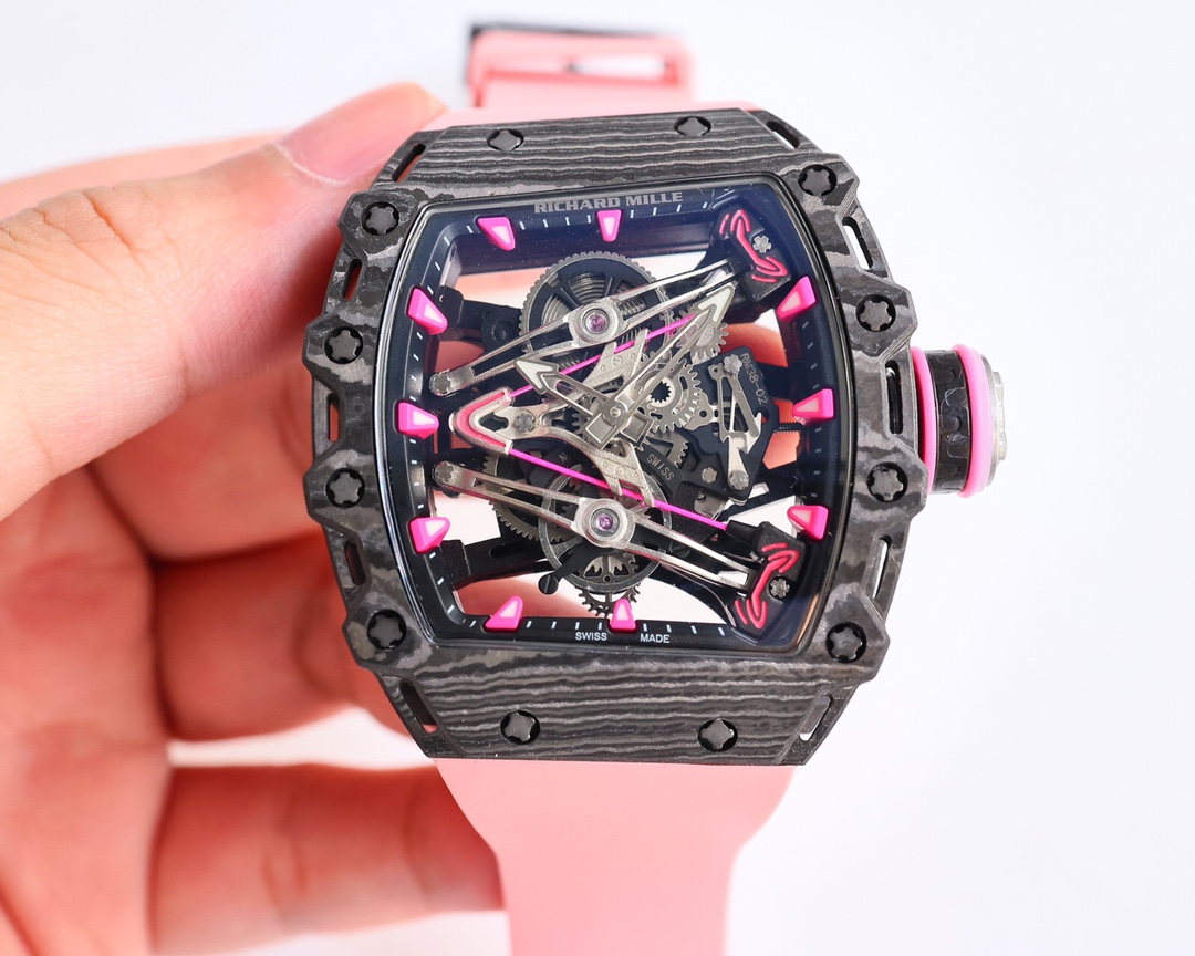 [TOP] Richard Mille RMRM 38-02 Tourbillon Bubba Watson Watch - 5 Colors - 711 Luxury