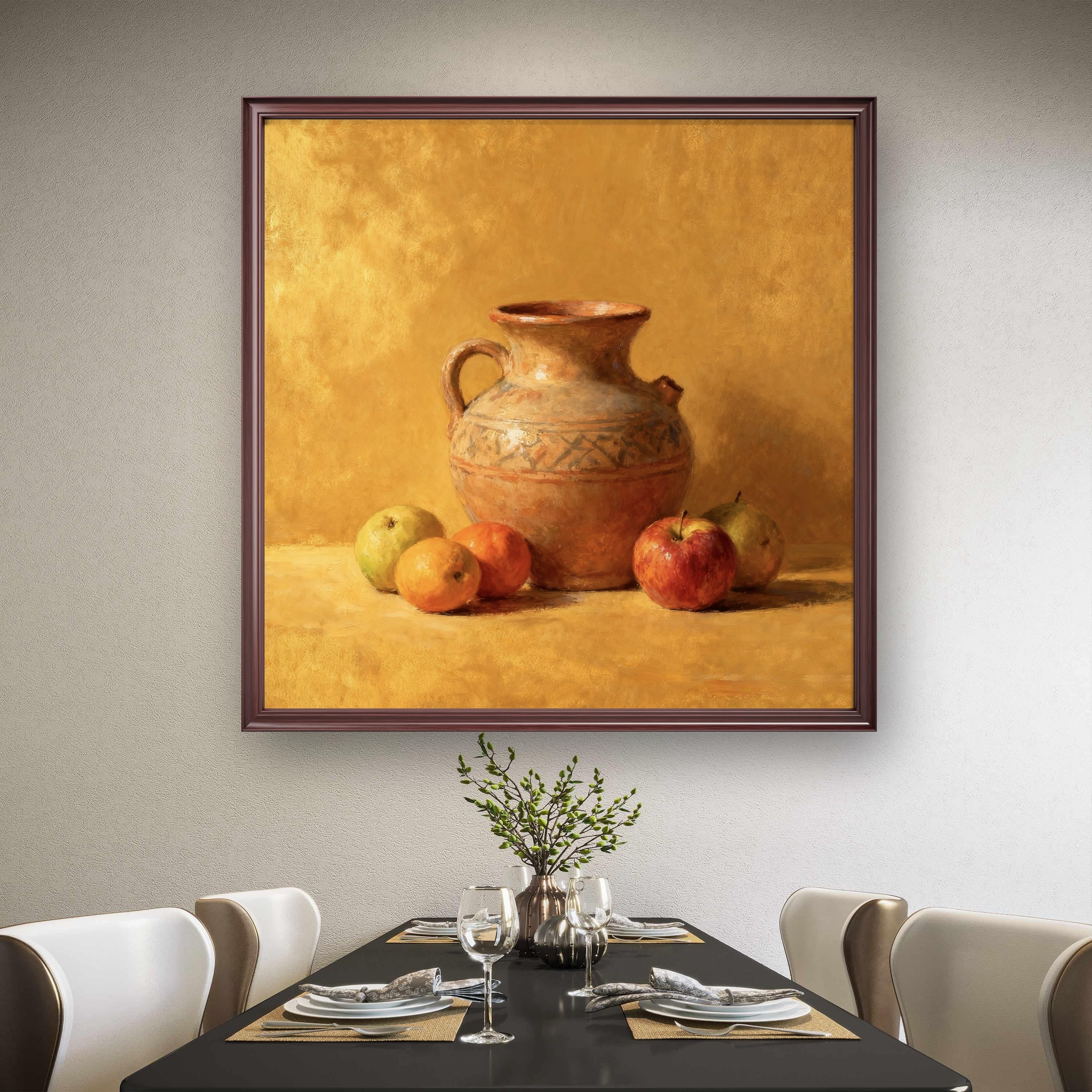 Amber Light and Shadow