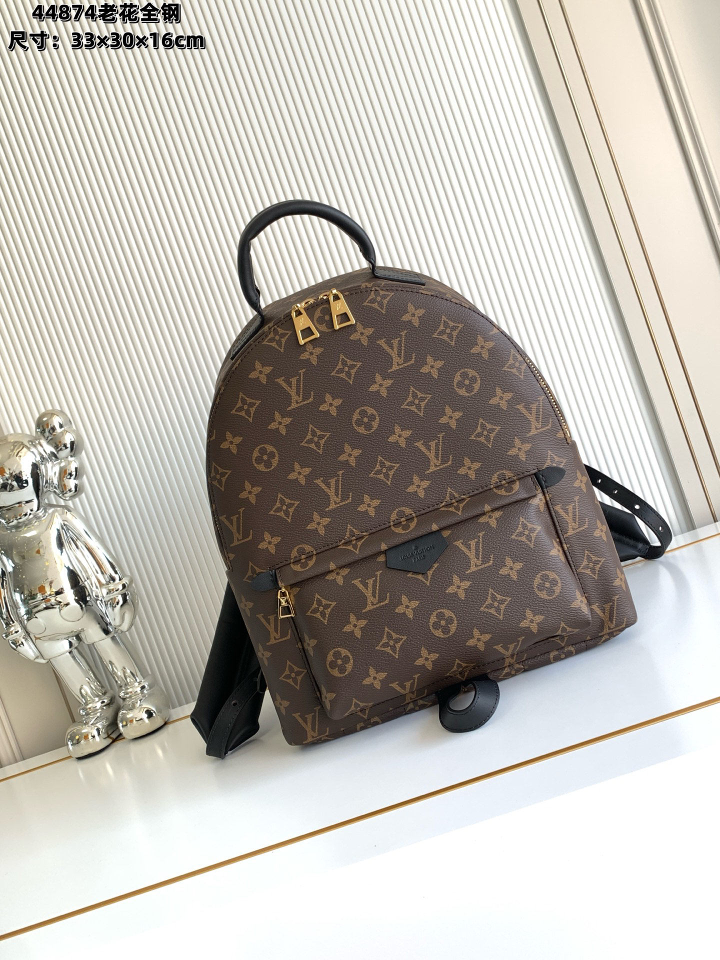 [TOP] Louis Vuitton LV Palm Springs Backpack 30x 33x16 cm - Brown