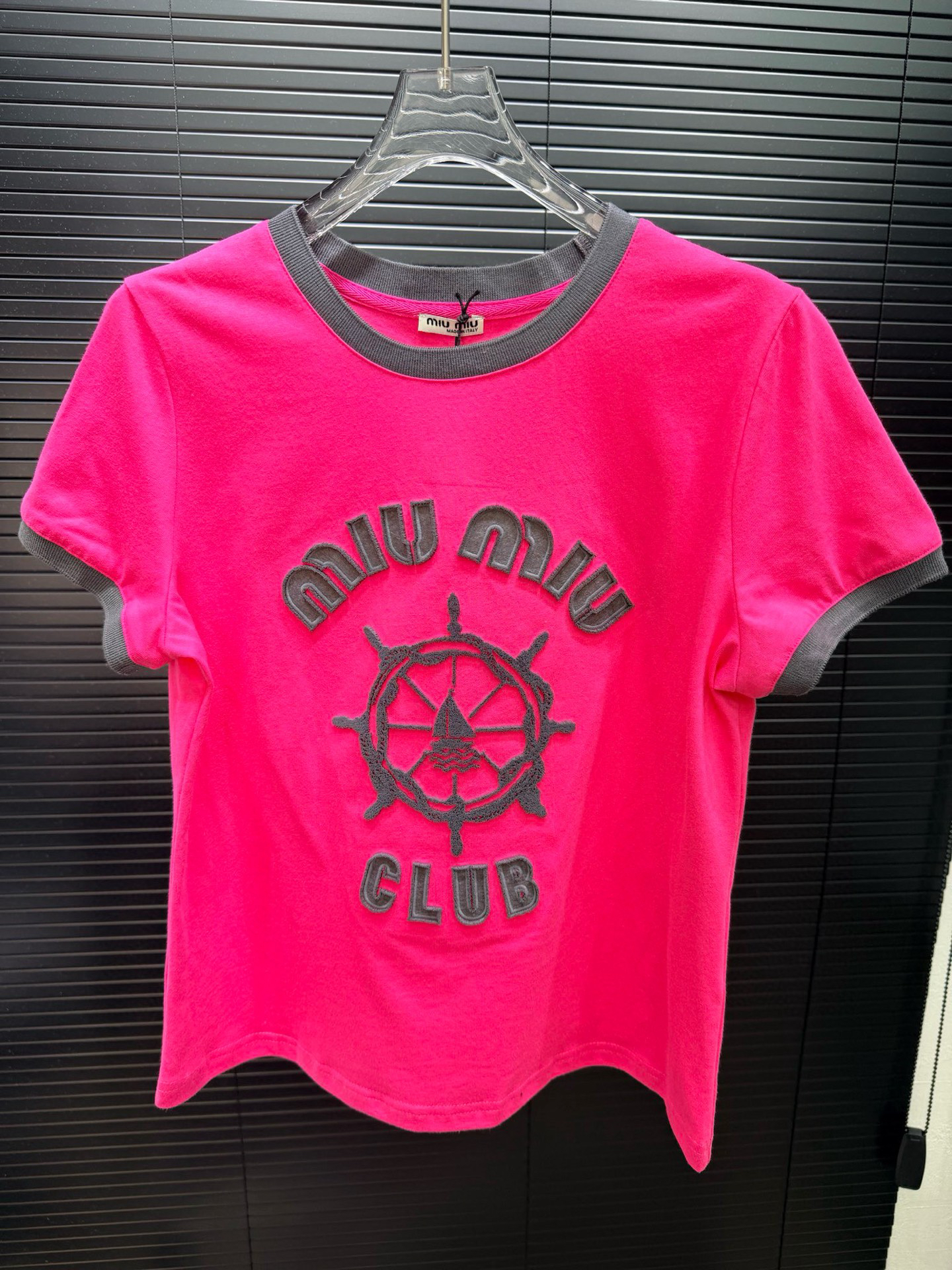 [TOP] Miu Miu T-shirt - Pink