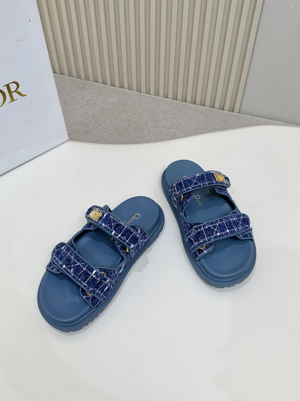 [TOP] Christian Dior Sandals - Blue