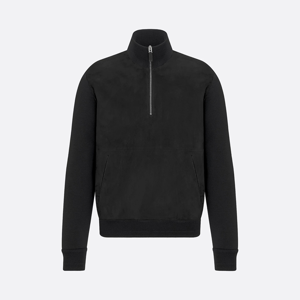 Dior black Clothing DIOR Dior Icons Sweater Black Virgin Wool Punto Milano Knit #332712 | Nigo Office