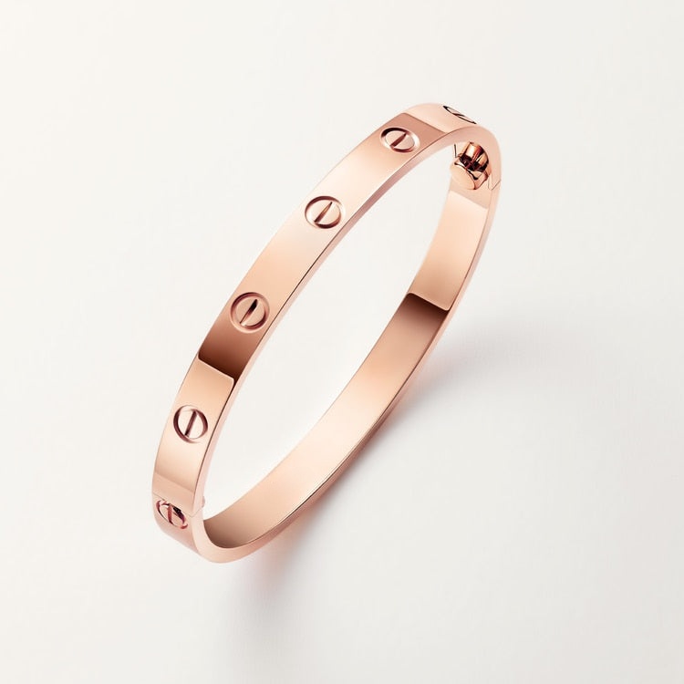 Carty Love  Grand Union Bracelet,Rose Gold ,Classic Model