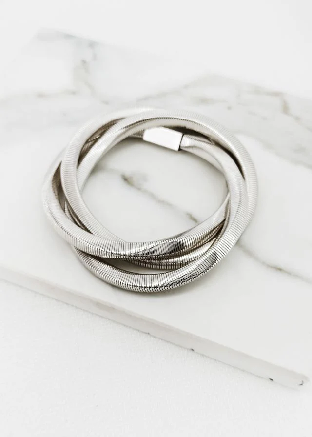 Elasticated Triple Bracelet (2 Colours)