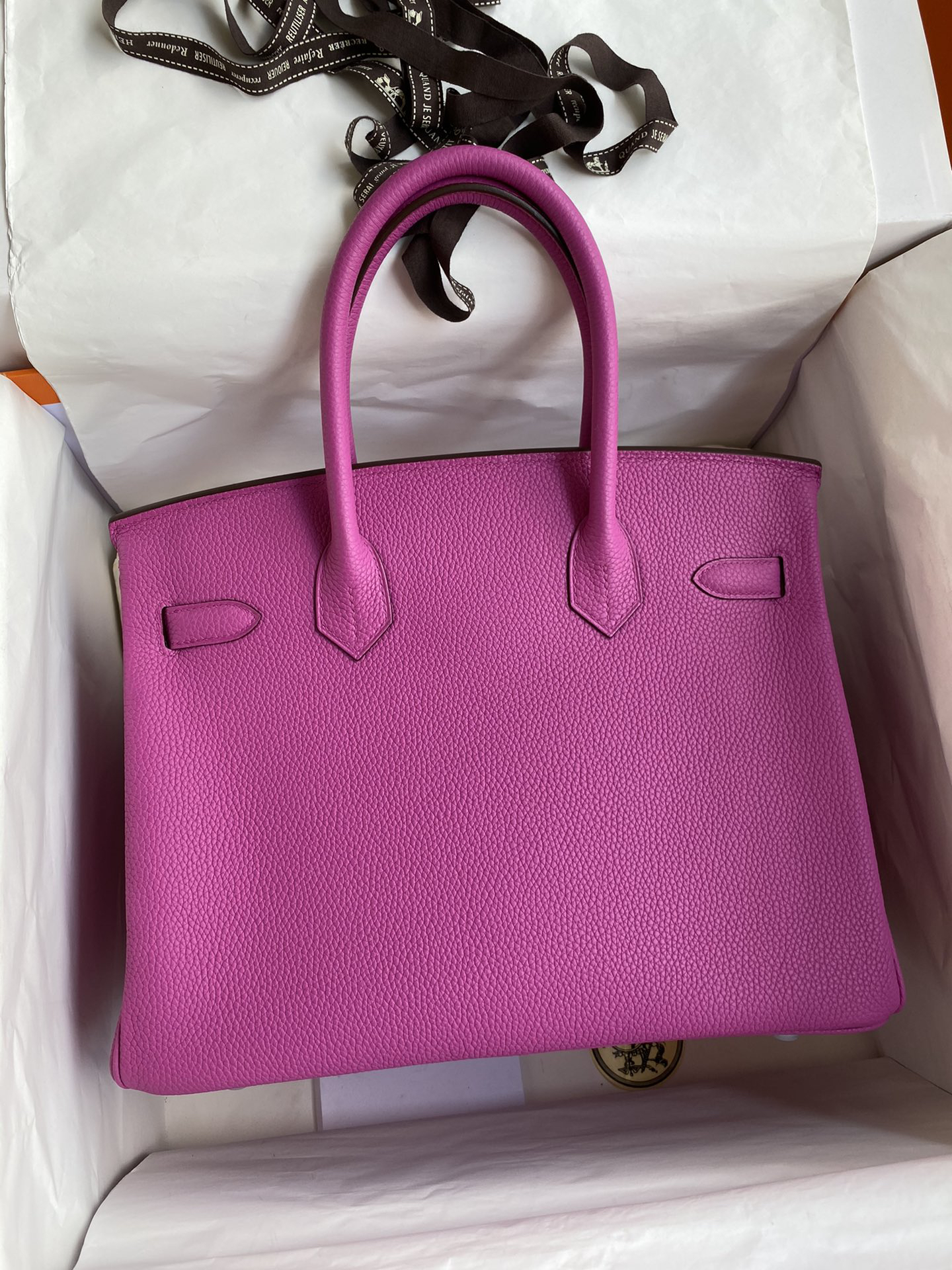 [TOP] HERMES Birkin Togo Leather 30cm - Magnolia & SHW - 711 Luxury