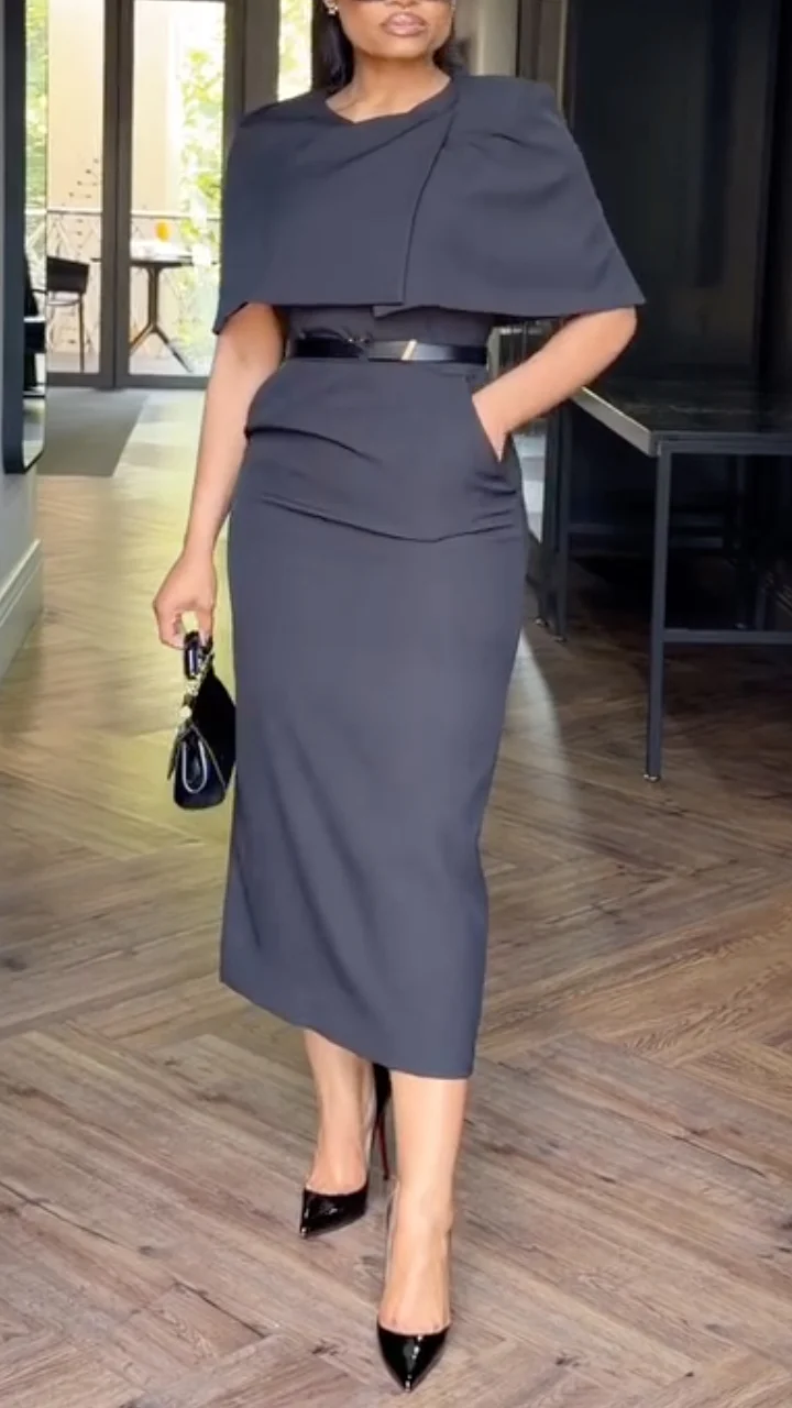 Women's Two-piece Elegant Commuter Dress