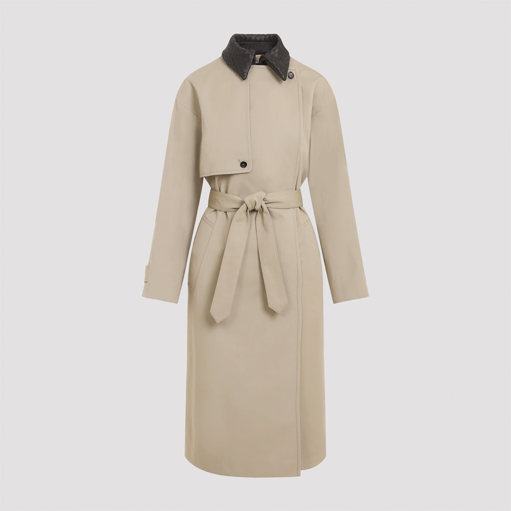 Bottega Veneta Clothing Bottega Veneta Belted Trench Coat #395665 | Nigo Office