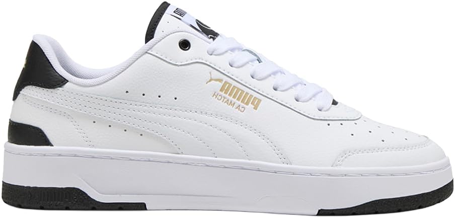 PUMA Mens Ca Match Lace Up Sneakers Shoes Casual - White