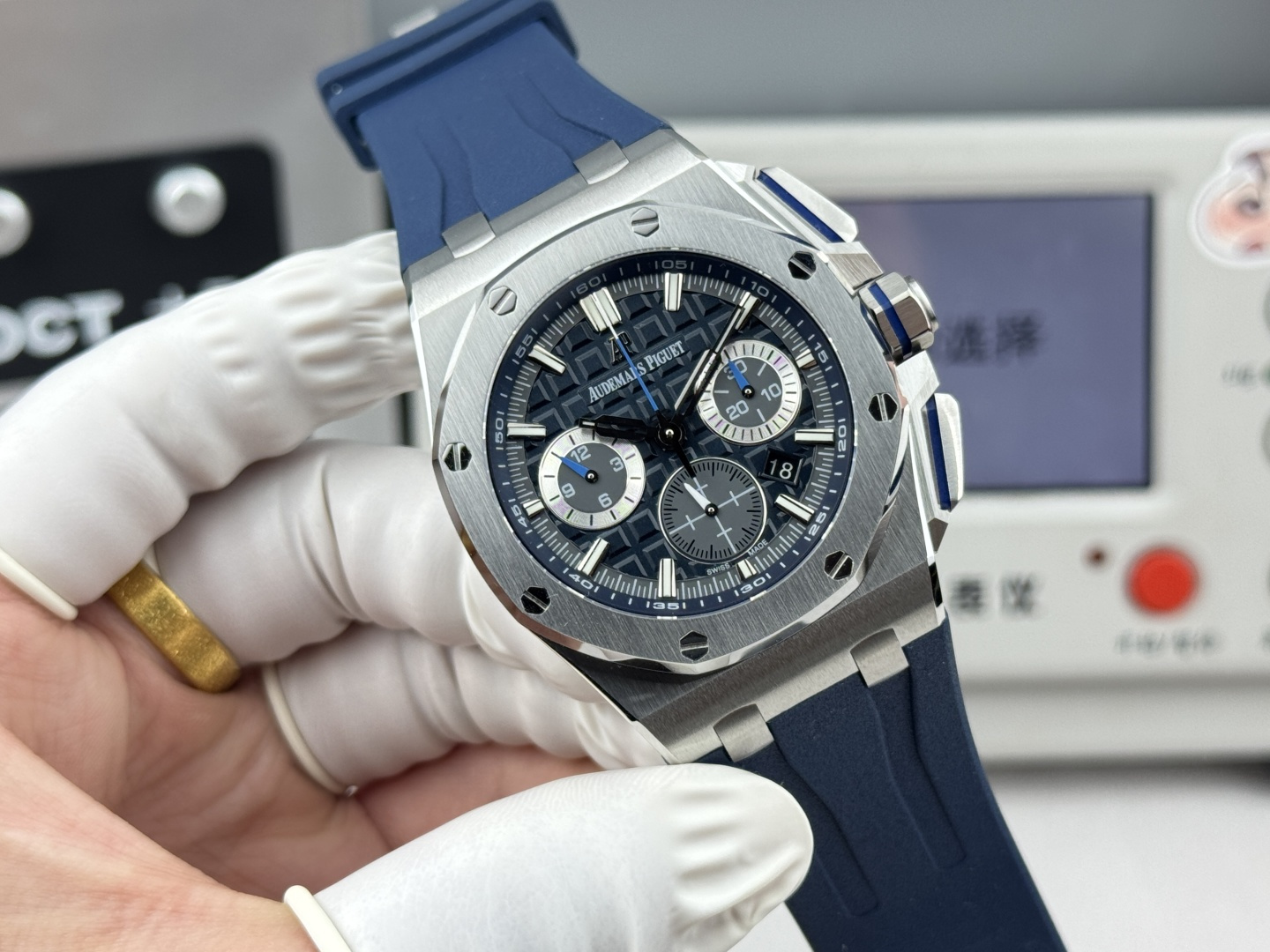 [TOP] Audemars Piguet Men's Watch 43mmX15.6mm - Blue - 711 Luxury