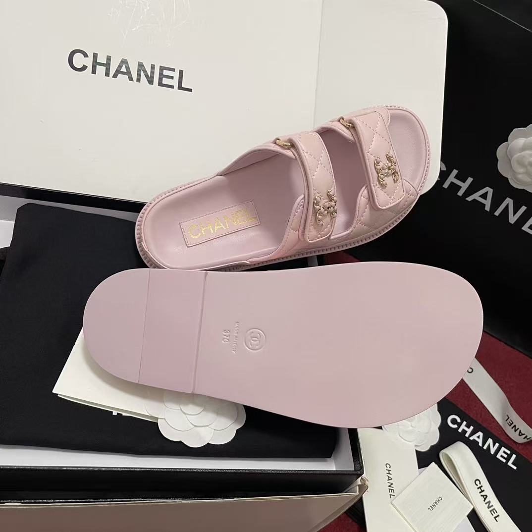 [TOP] CHANEL Sandals - Pink - 711 Luxury