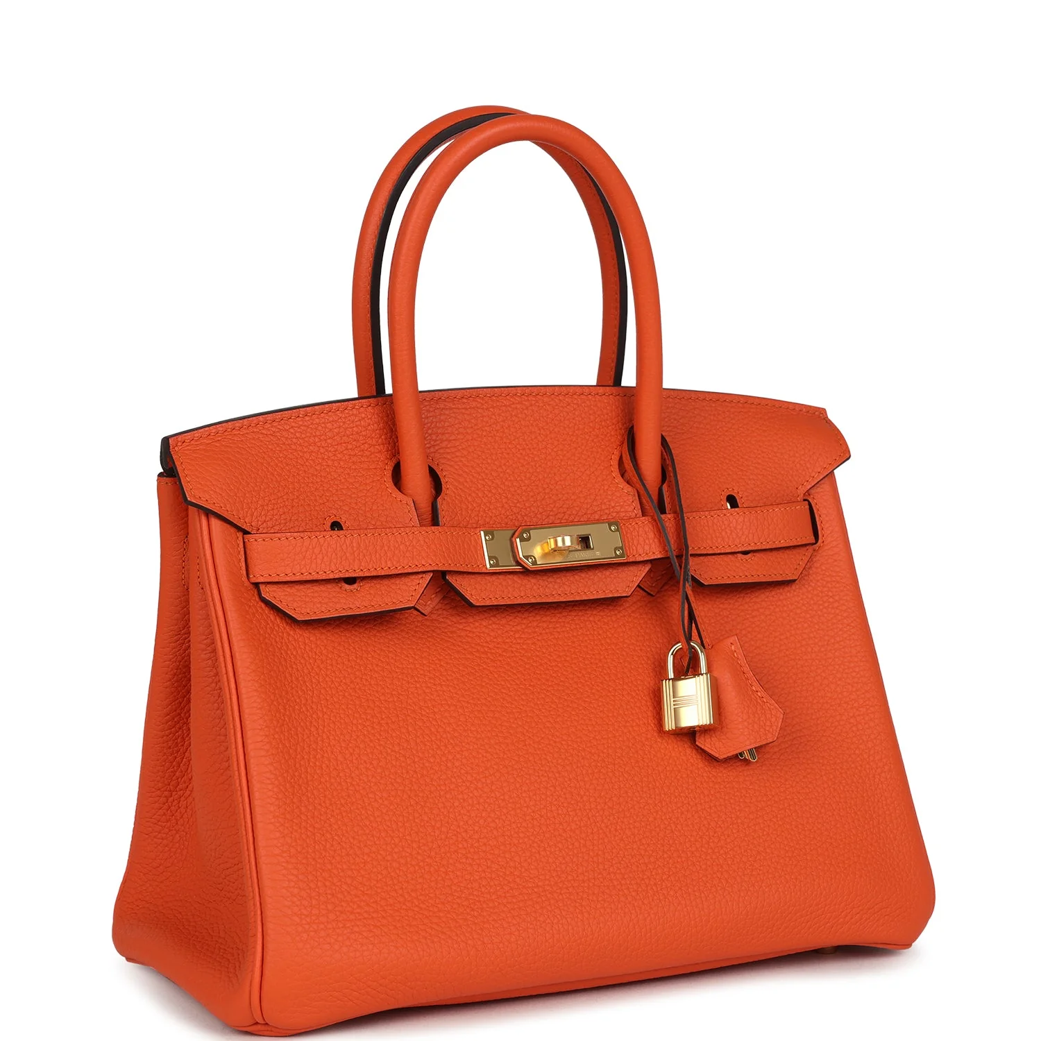 Hermes BirkinFeu Togo Gold Hardware