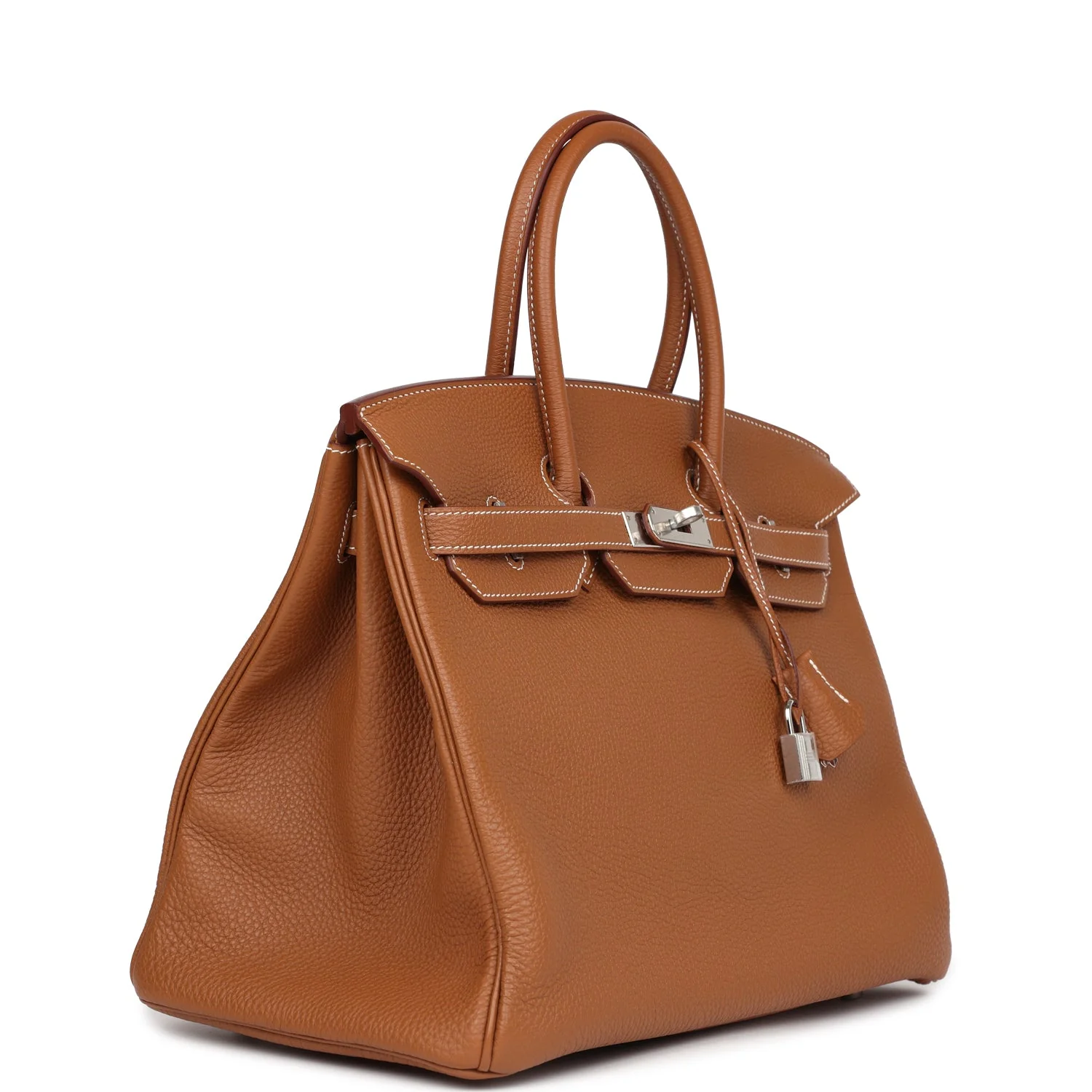 Hermes BirkinGold Togo Palladium Hardware