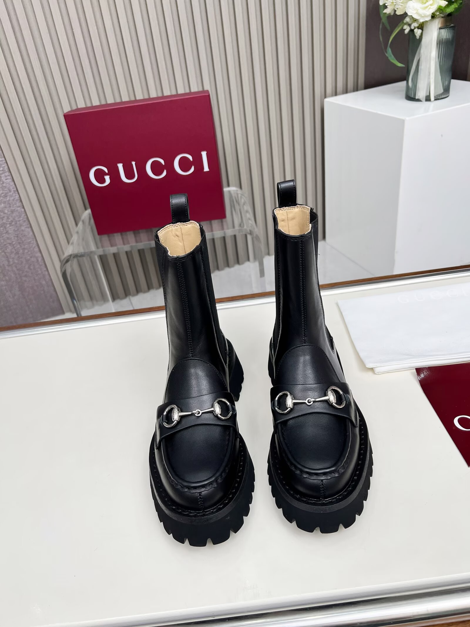 [TOP] GUCCI Boots - Black - 711 Luxury